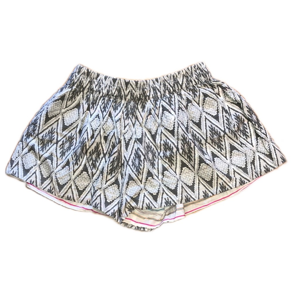 Calypso St. Barth Reversible Swimsuit Cover-Up Shorts, size XS